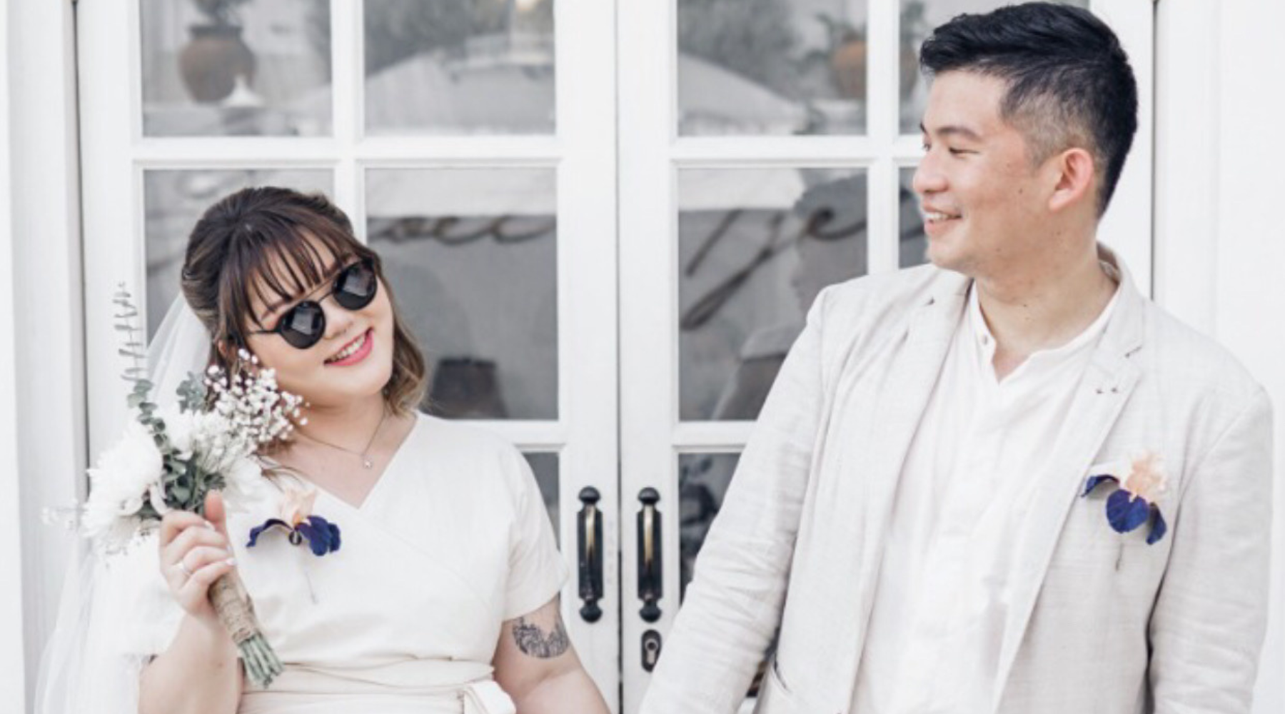 Sustainable Weddings: Dessy & Sebastian