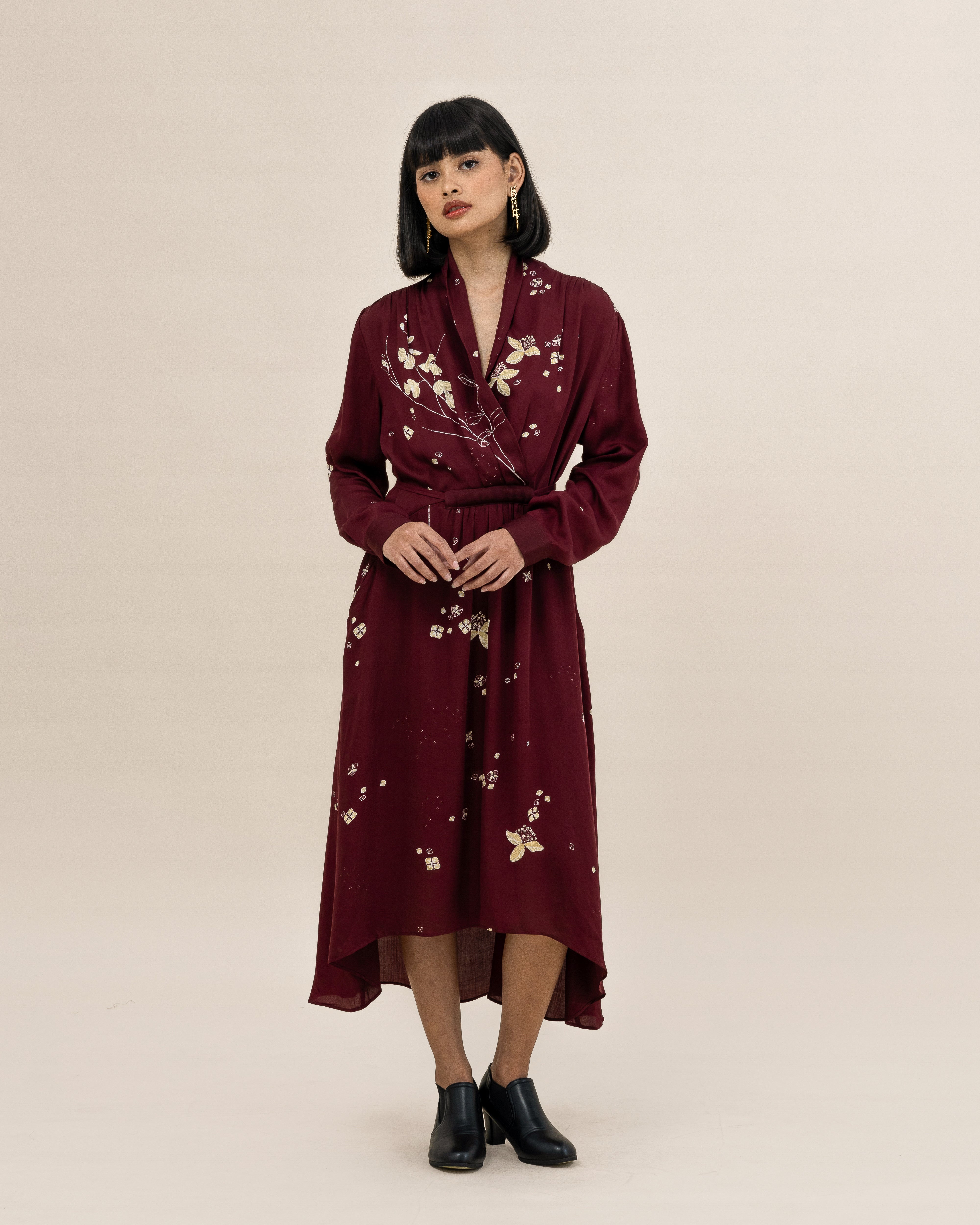 SukkhaCitta FLORA Evening Dress • The Most Meaningful Clothes