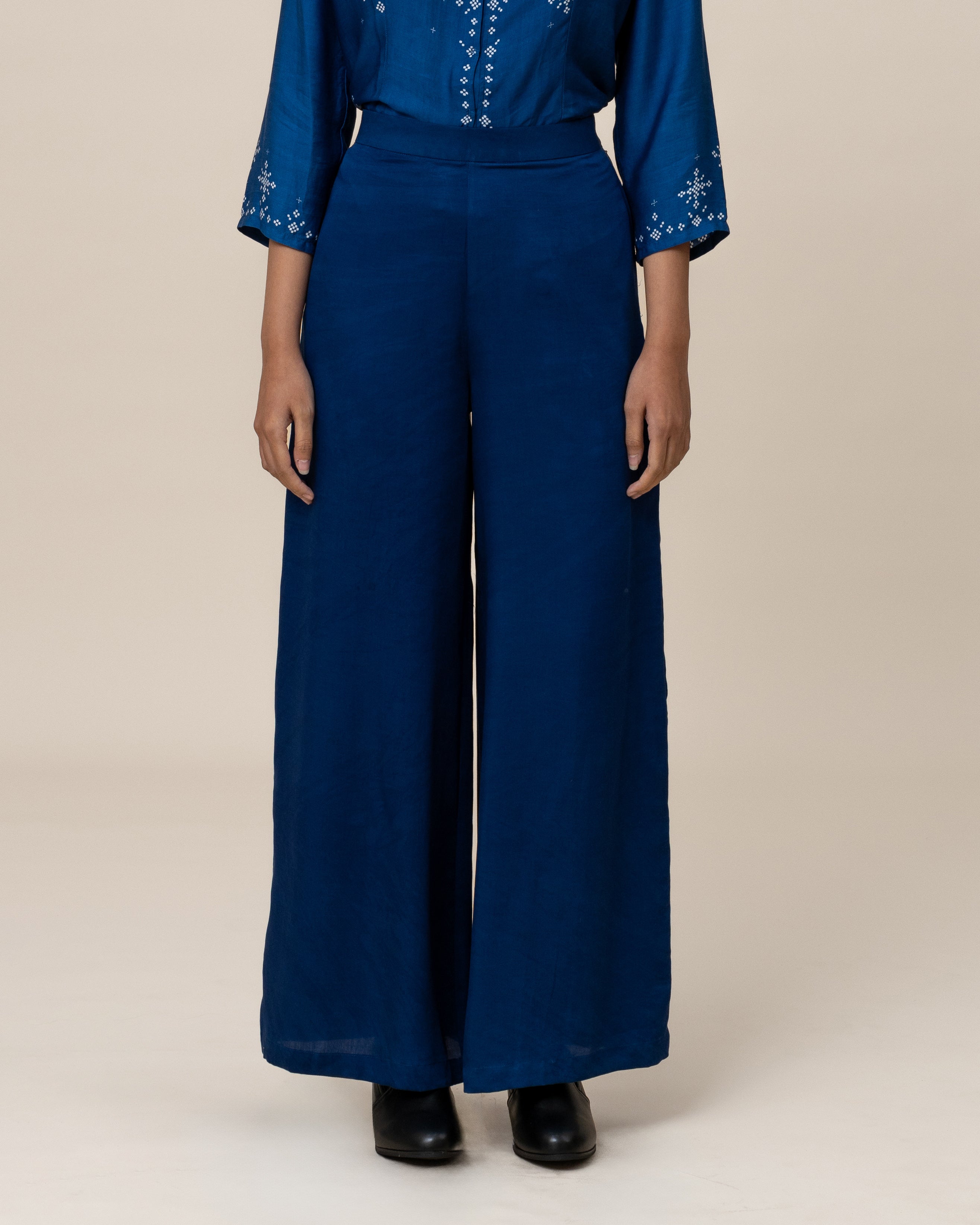 Kashiko】Embroidered Pintuck Wide Pants (Kashiko/パンツ) 113958493【BUYMA】