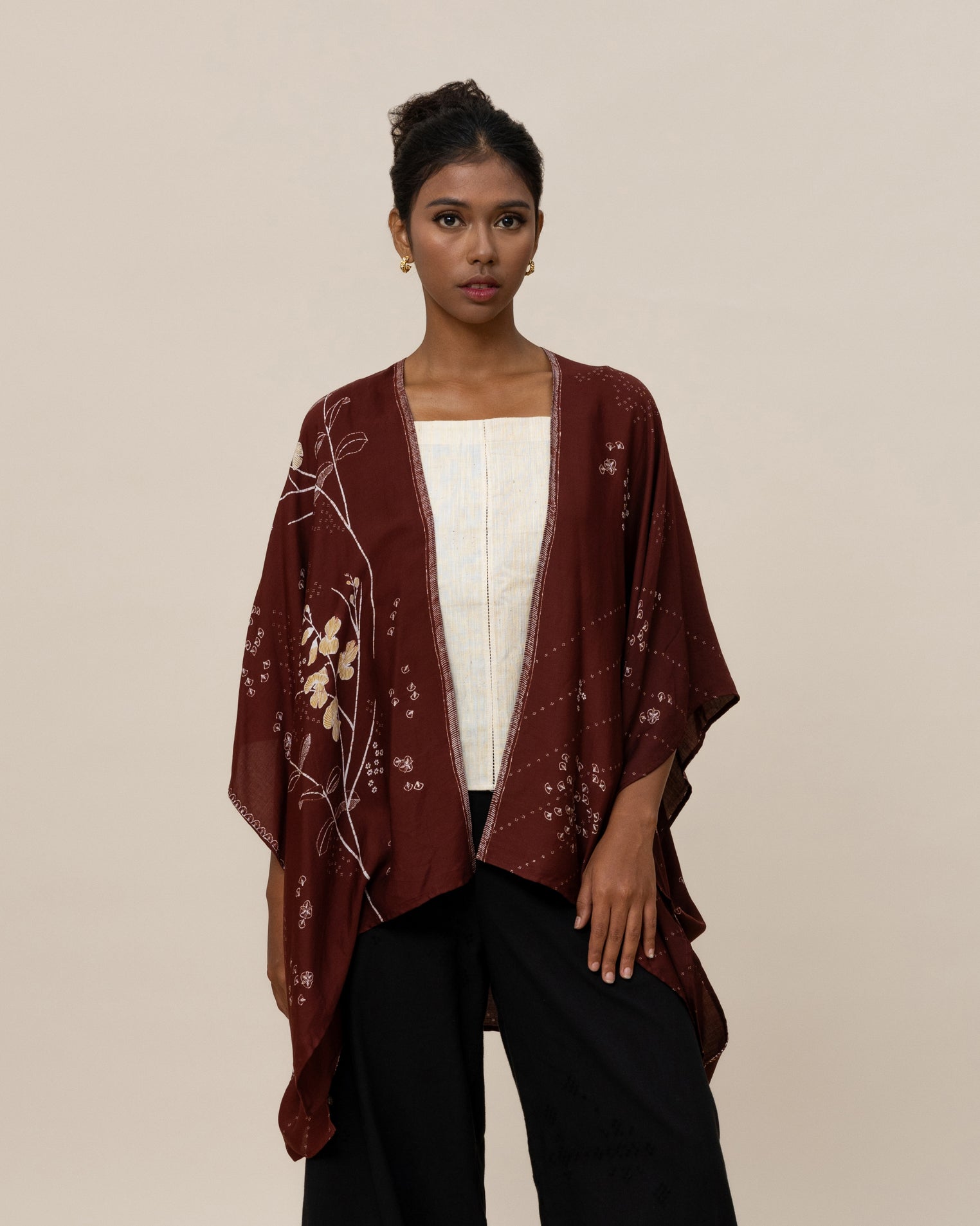 SukkhaCitta FLORA Sylk Throw • The Most Meaningful Clothes