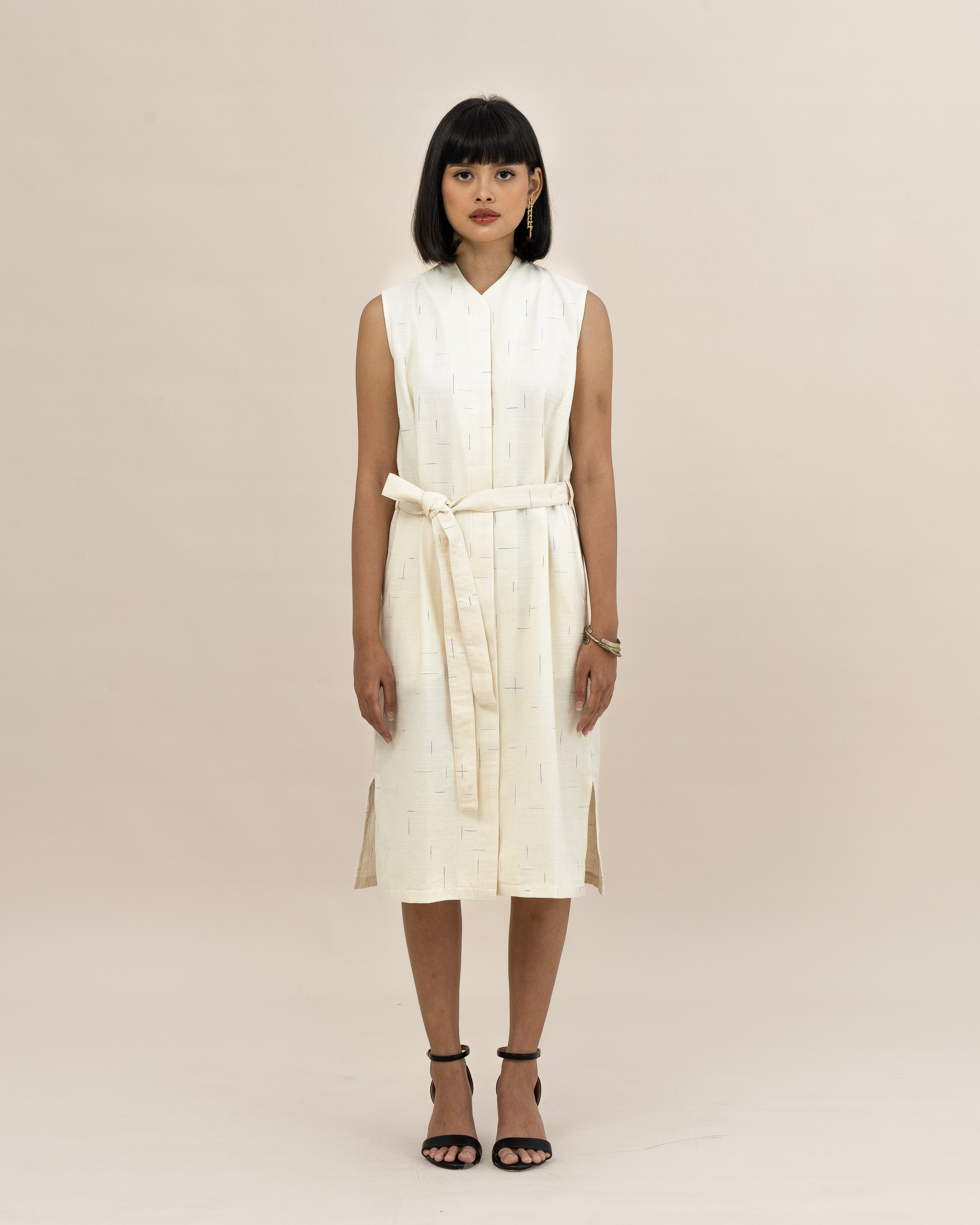 Handwoven PAGISENJA - Structured Dress