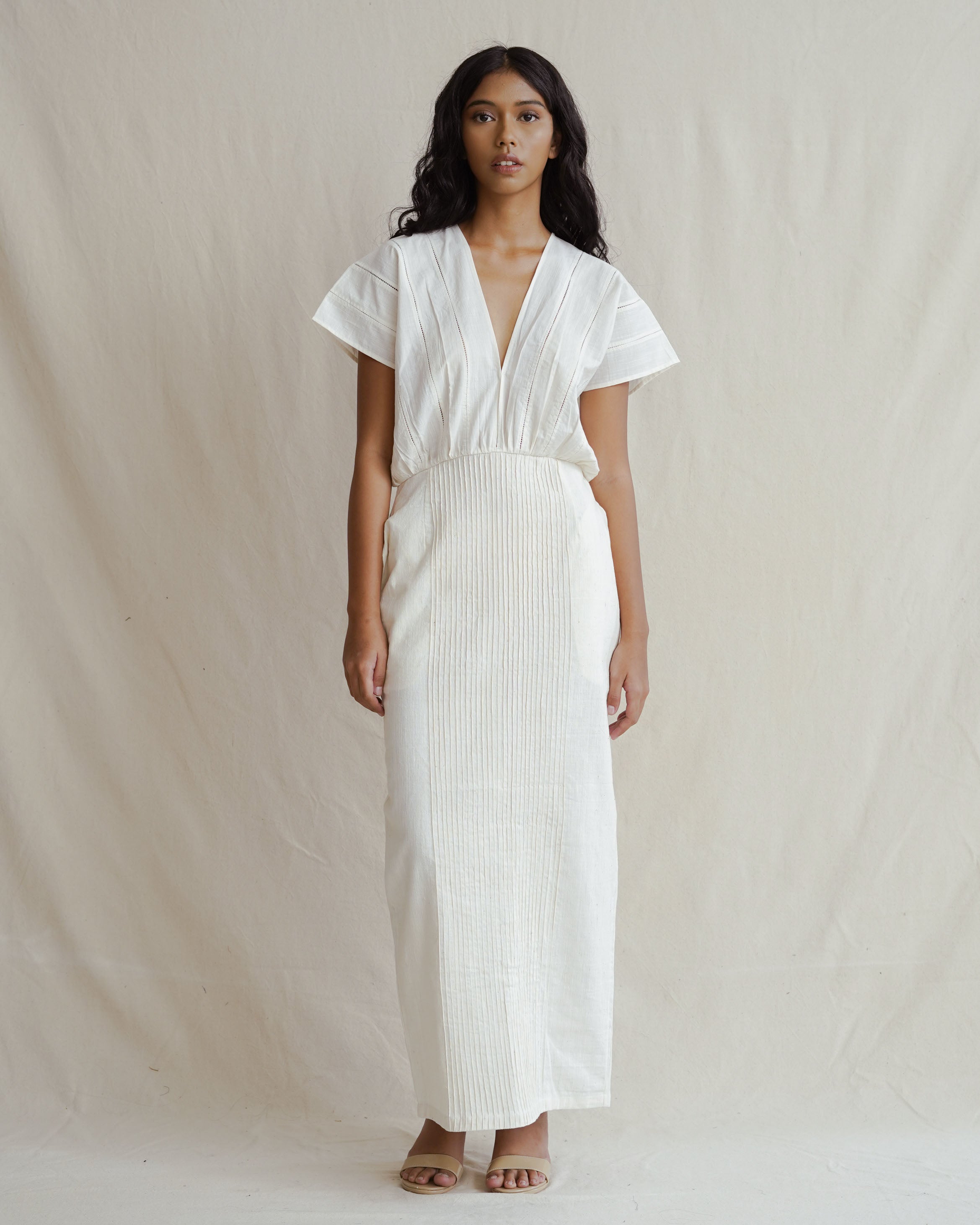 SukkhaCitta KAPAS Pin Tuck Summer Dress • The Most Meaningful Clothes