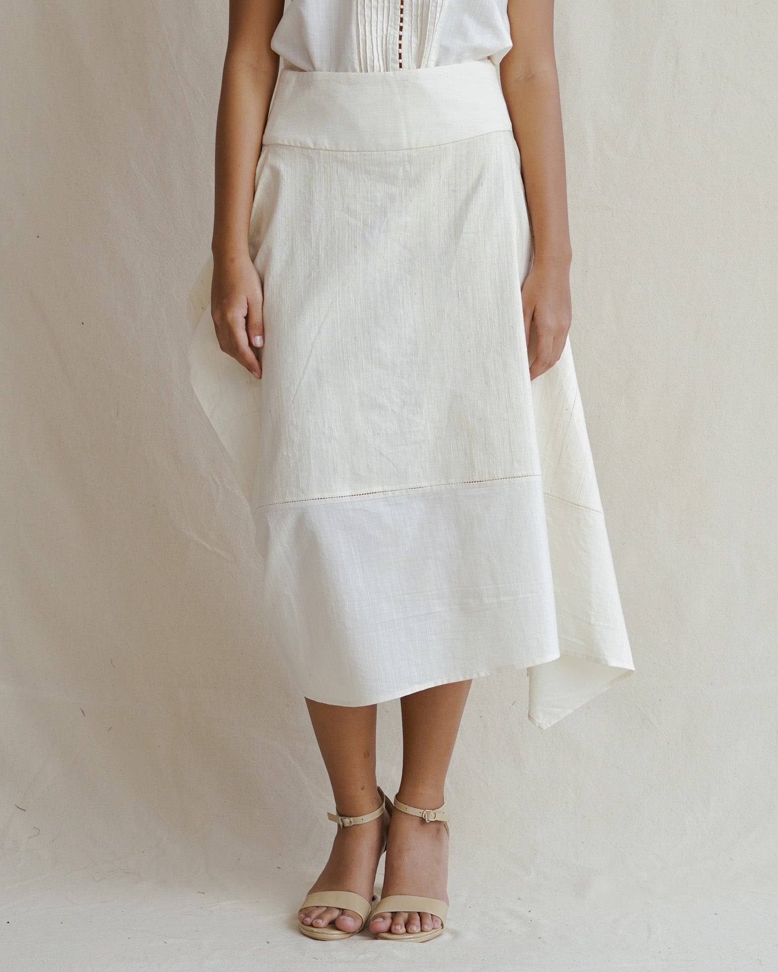 Asymmetrical clearance goddess skirt