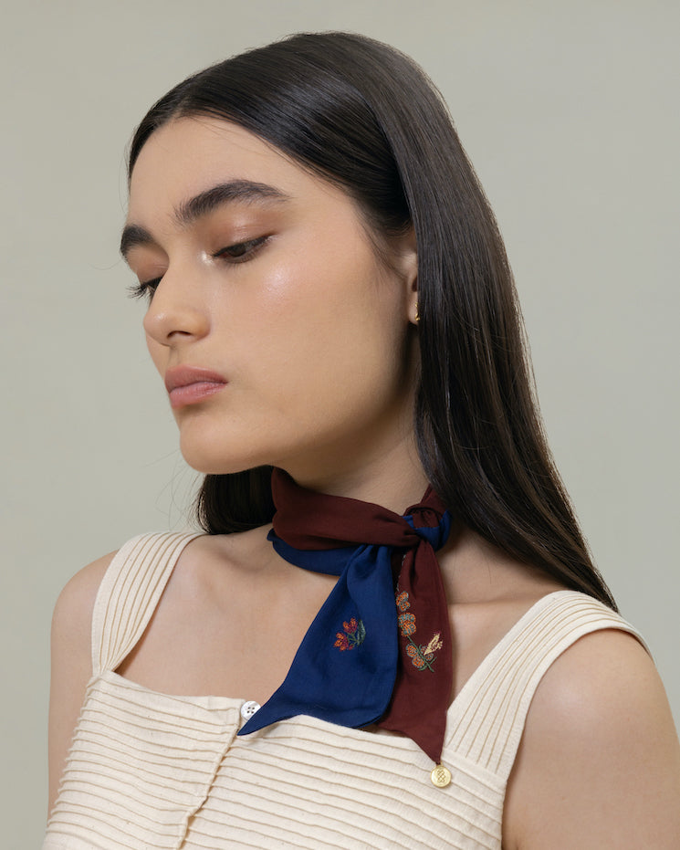 SukkhaCitta x Na Willa Ribbon Scarf • The Most Meaningful Clothes