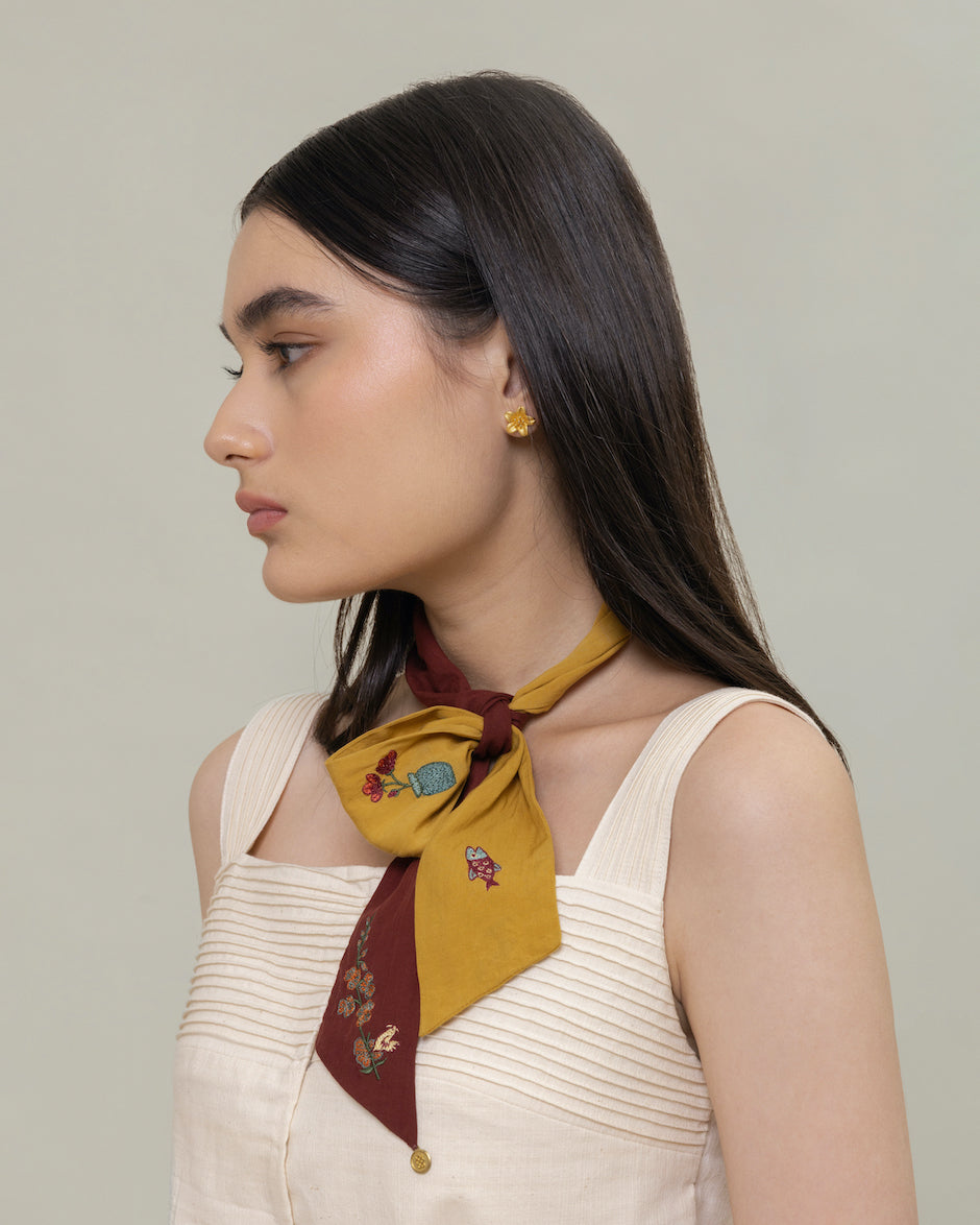 SukkhaCitta x Na Willa Ribbon Scarf • The Most Meaningful Clothes