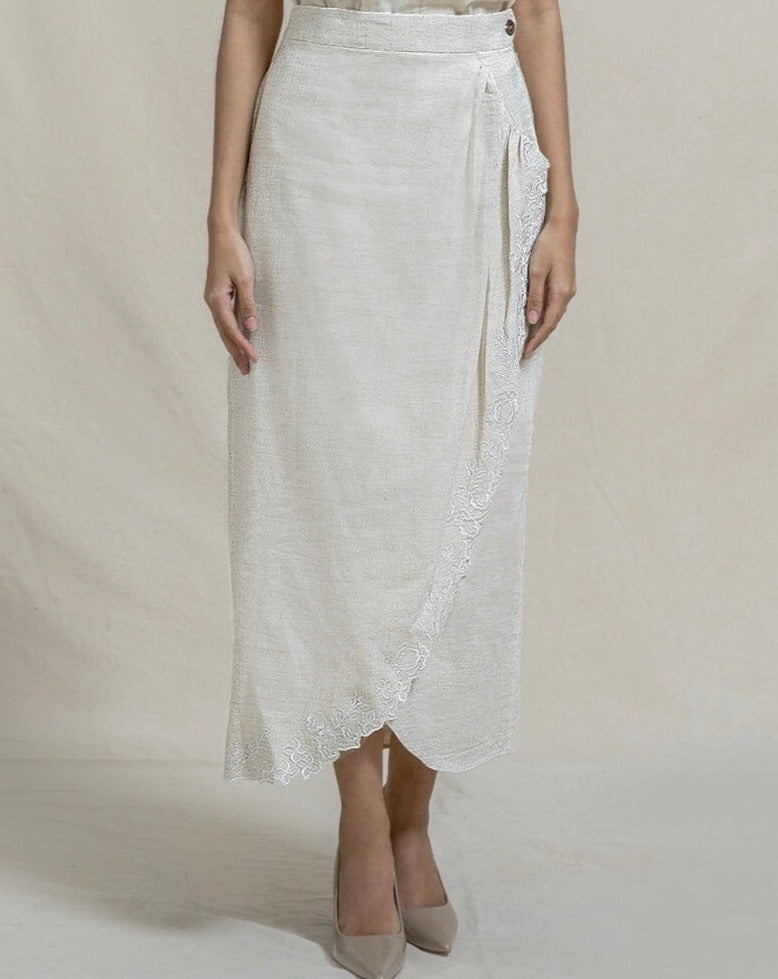 women's skirt, cotton skirt, heirloom cotton, regenerative cotton, raw cotton, women's fashion