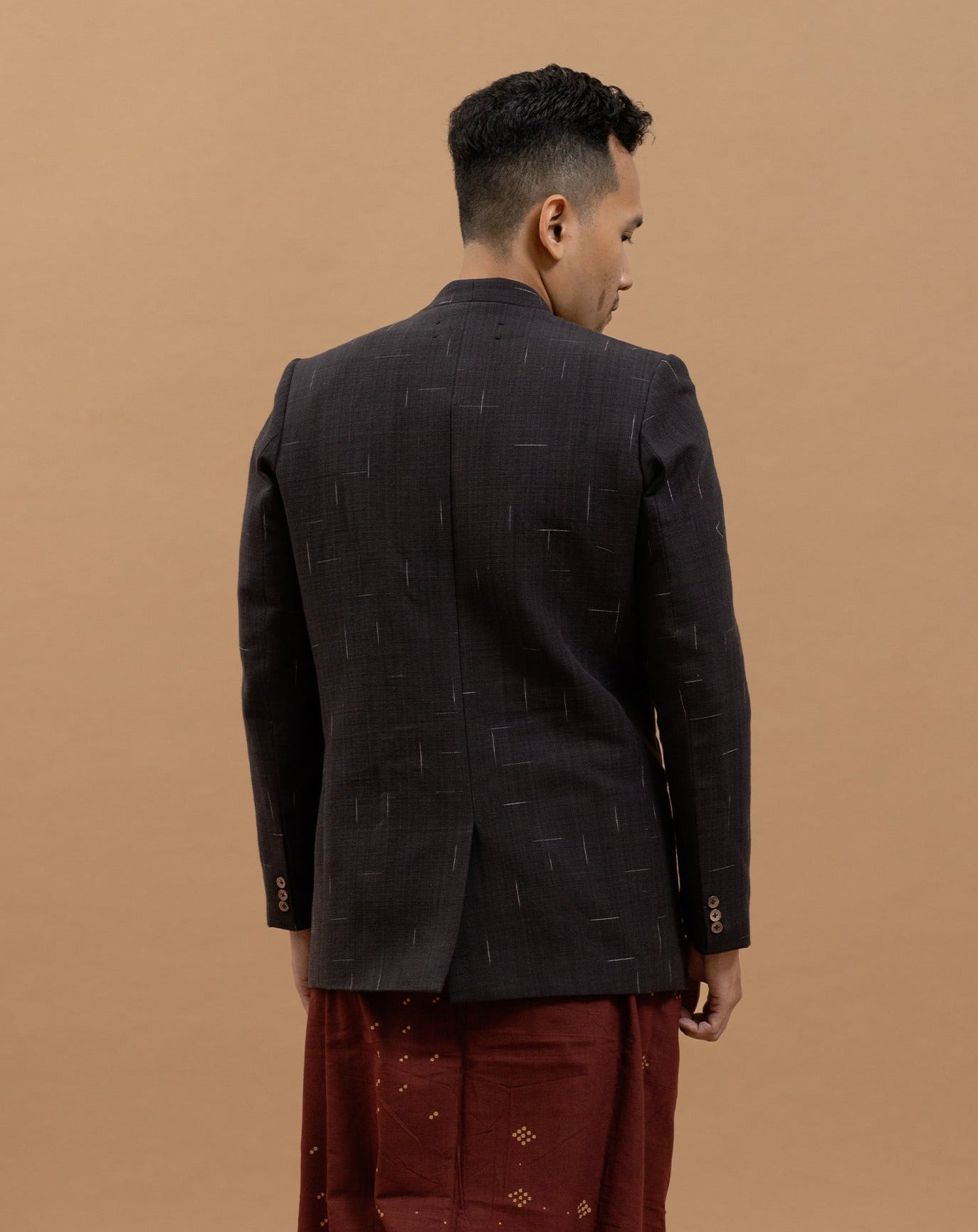 blazer, men's fashion, men's outerwear, handwoven blazer