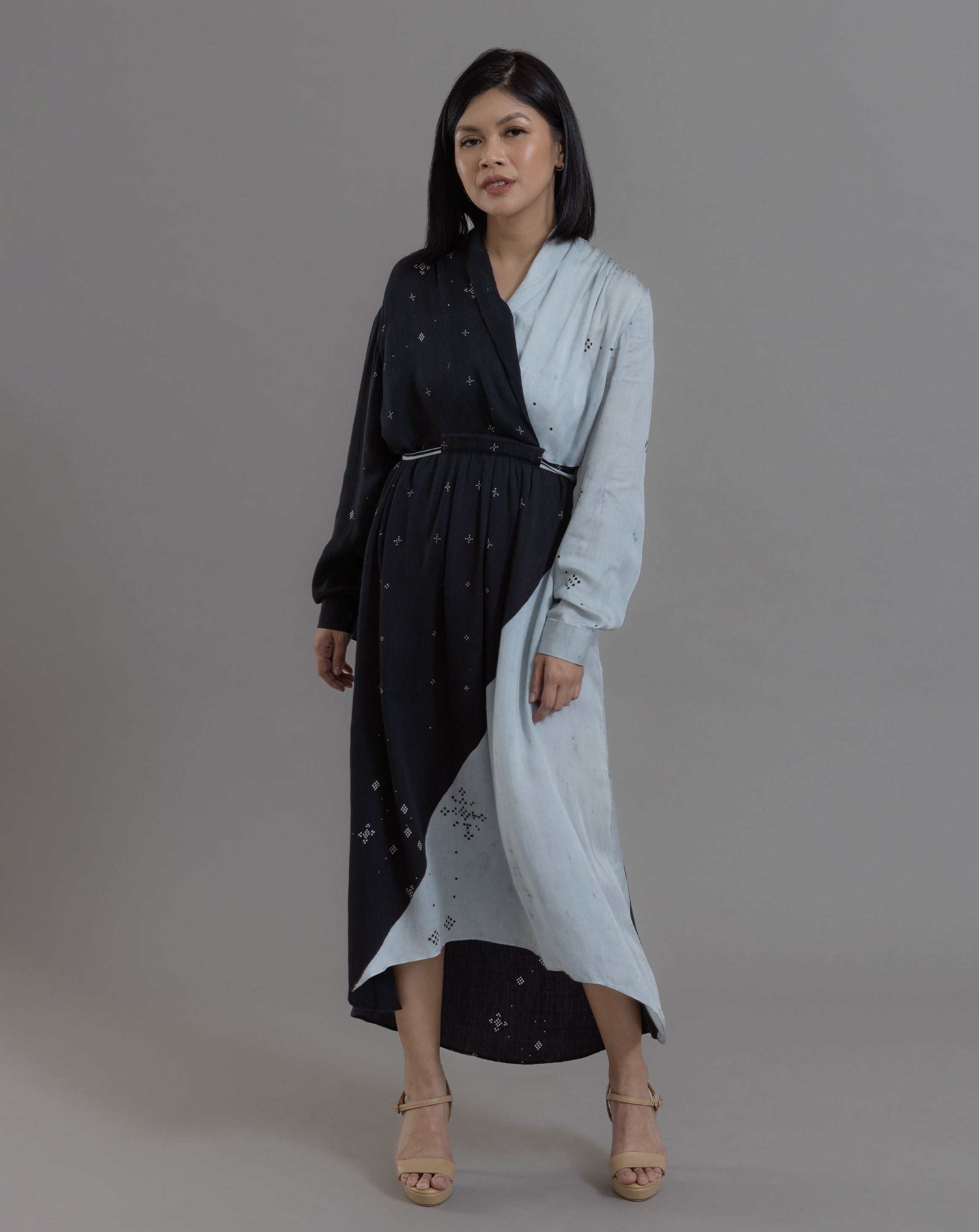 women's dress, evening dress, shop women, womenswear, naturally dyed, slow fashion