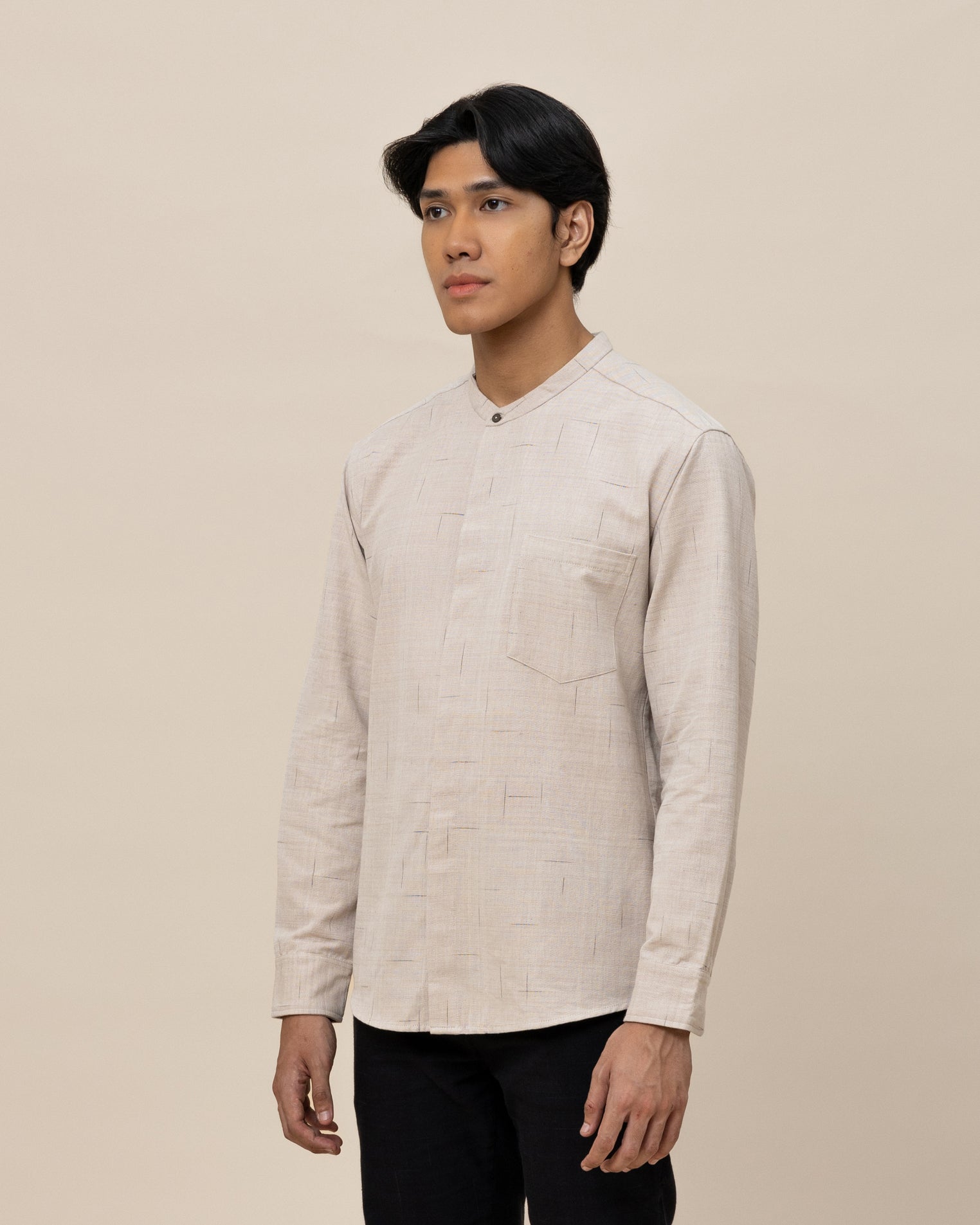 Handwoven PAGISENJA - Fitted Shirt