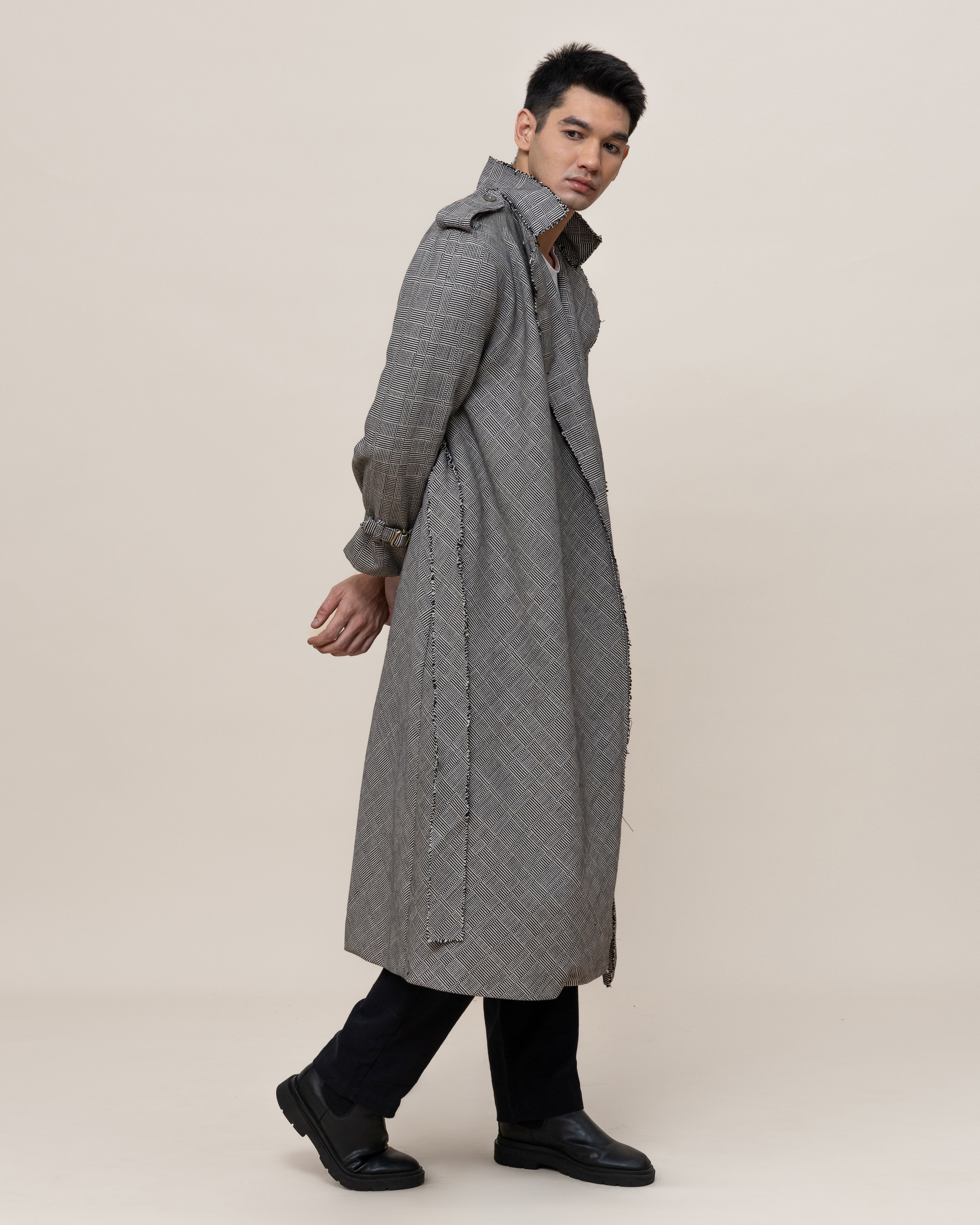 【Archive】in the attic khaki coat Archive 18-20 - Trench Vintage