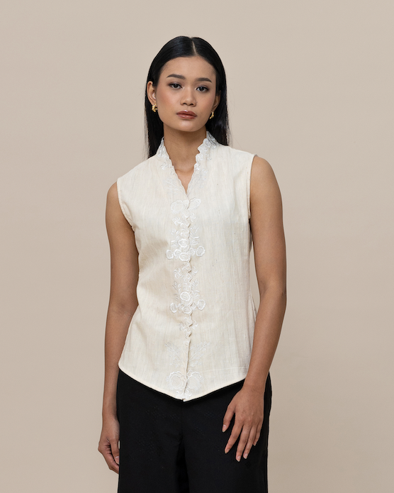 SukkhaCitta KAPAS Kebaya Vest • The Most Meaningful Clothes