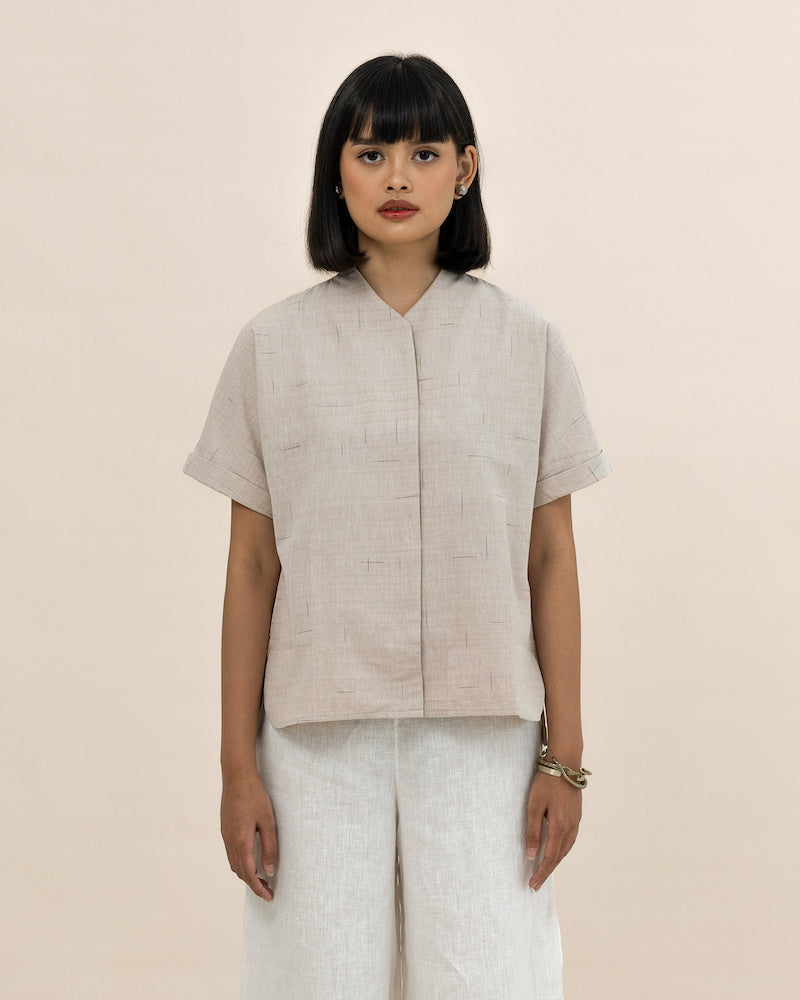 SukkhaCitta PAGISENJA Structured Top • The Most Meaningful Clothes