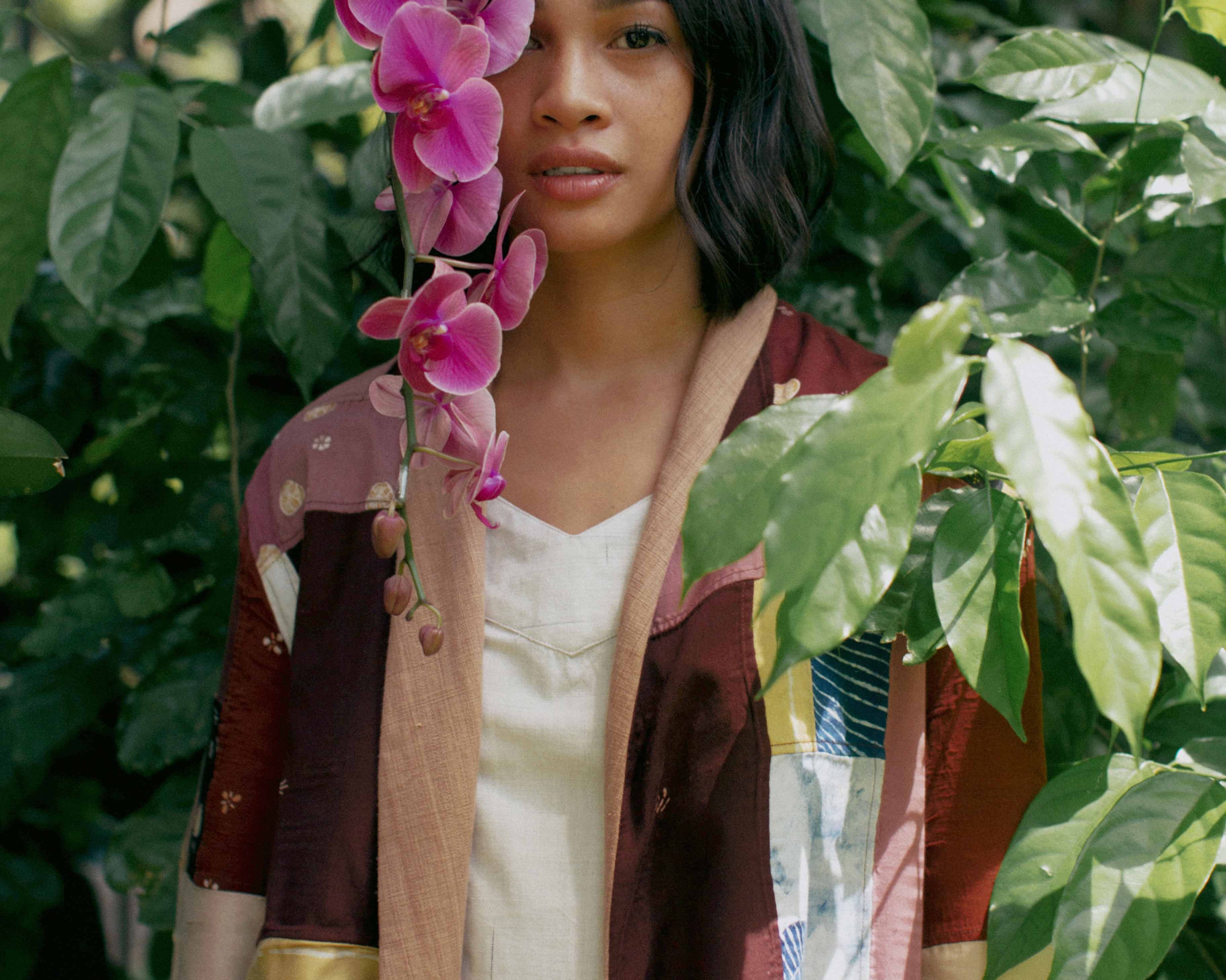 Zero waste reversible blazer