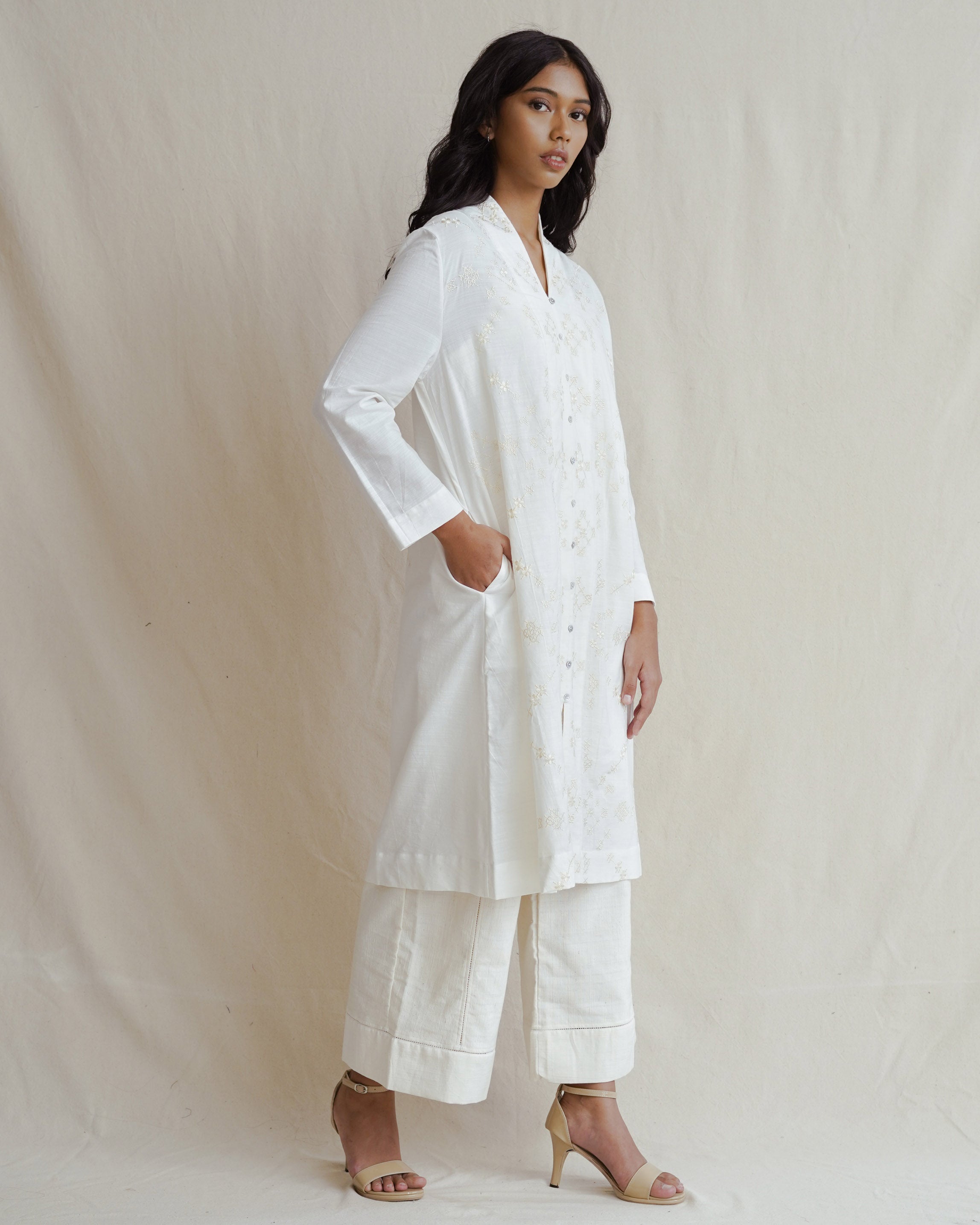 SukkhaCitta KAPAS Embroidered Kebaya Coat • The Most Meaningful Clothes