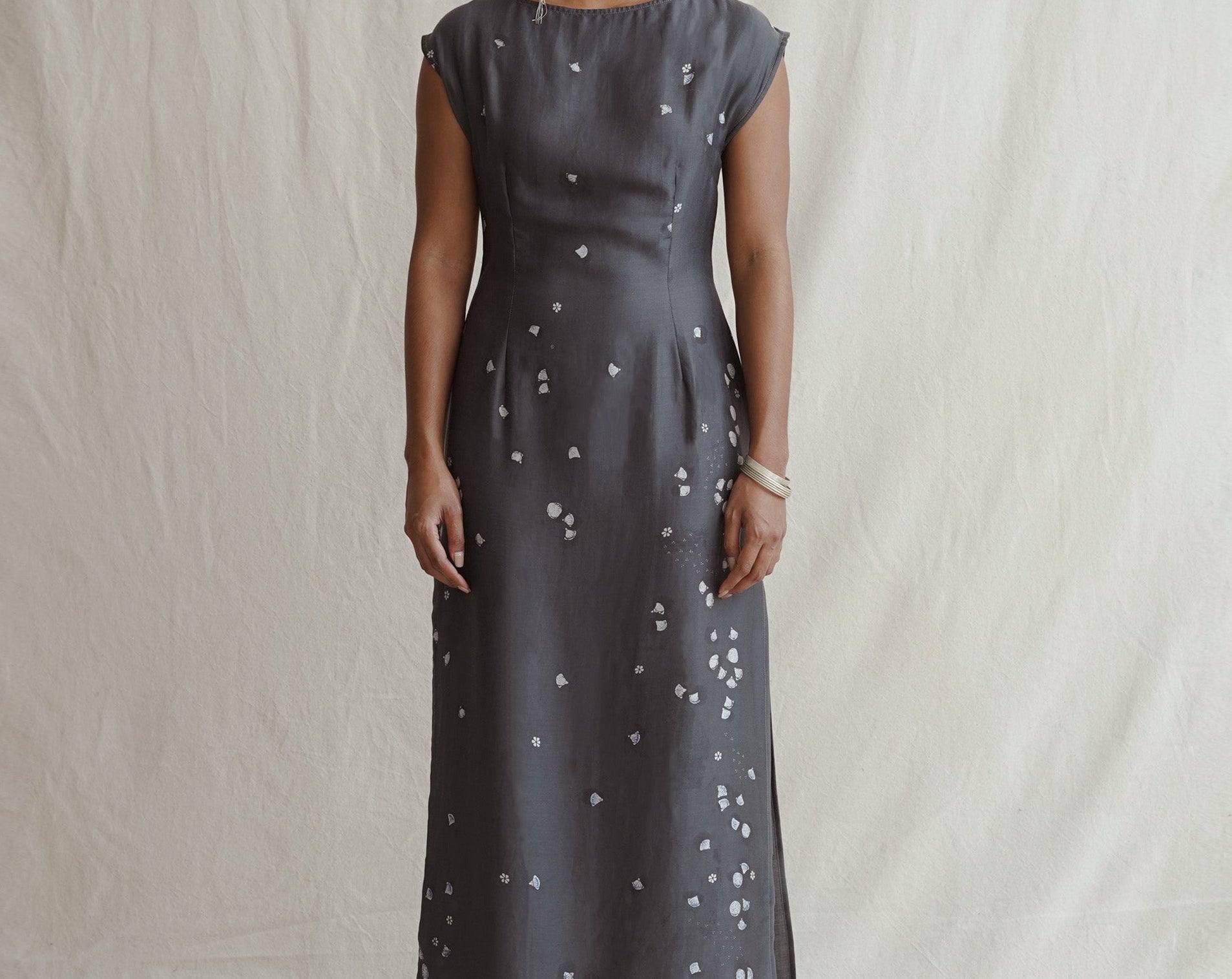 women's slip dress, slip dress, batik tulis slip dress, handcrafted