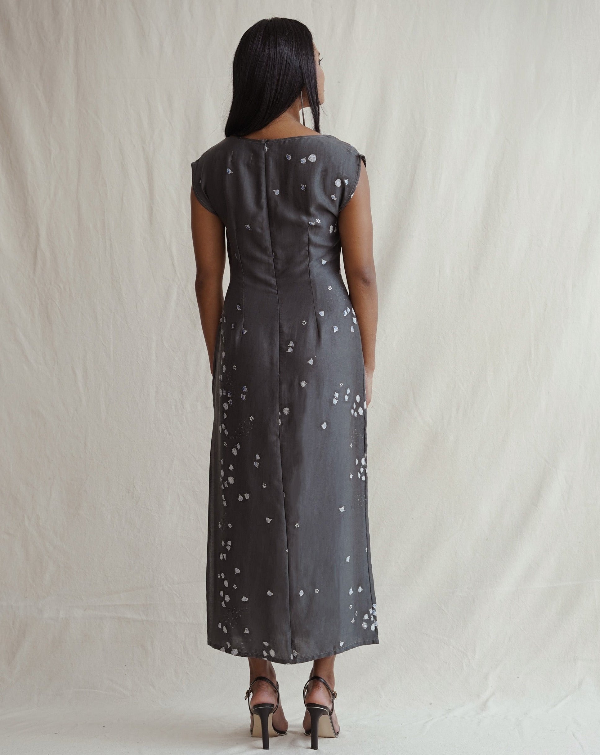 women's slip dress, slip dress, batik tulis slip dress, handcrafted