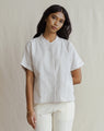 women's top, 100% raw cotton, handmade, handcrafted, slow fashion, sustainable fashion