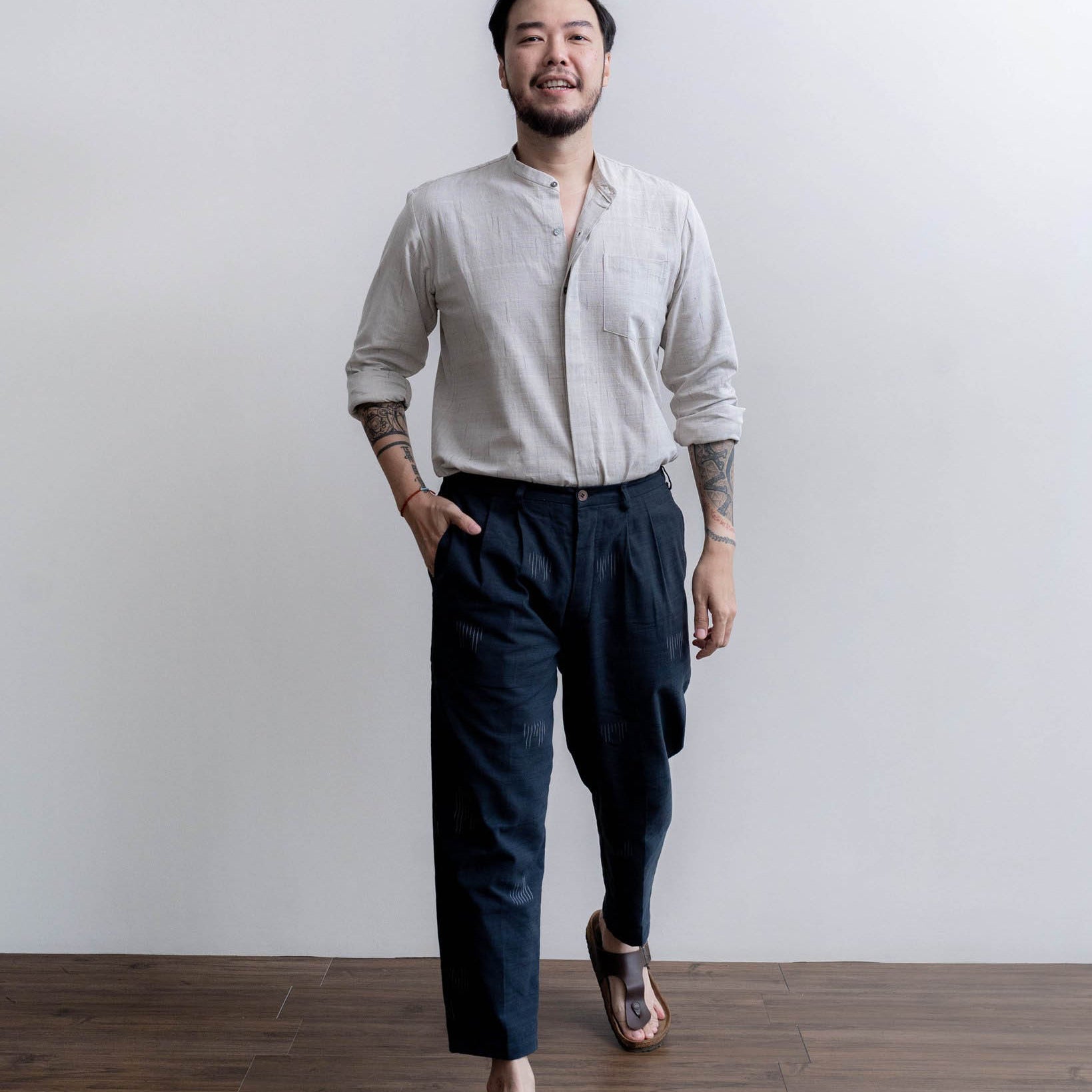Sustainable pants with pockets